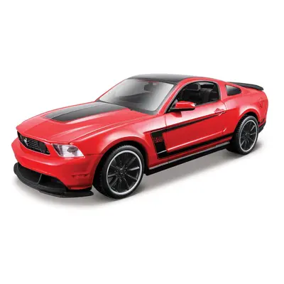 MAISTO - Ford Mustang Boss 302, červená, assembly line, 1:24