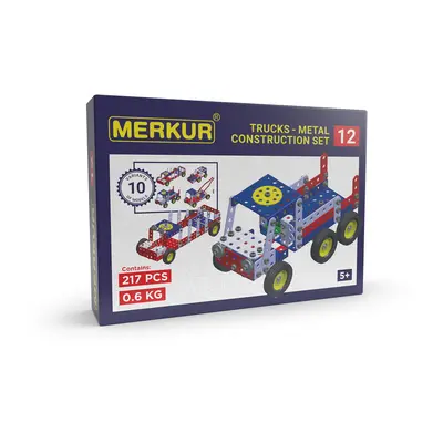 MERKUR - 012 Odtahové vozidlo, 217 dílů, 10 modelů