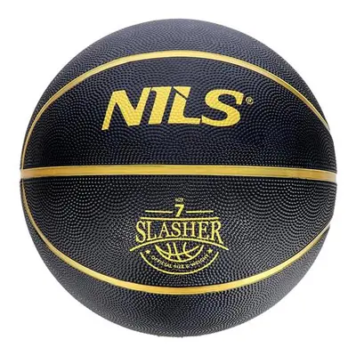 NILS - Basketbalový míč NPK270 Slasher 7 černý