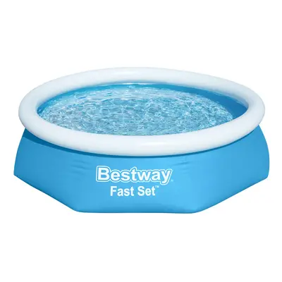 BESTWAY - Nafukovací bazén Fast Set, kartušová filtrace, 2,44m x 61cm