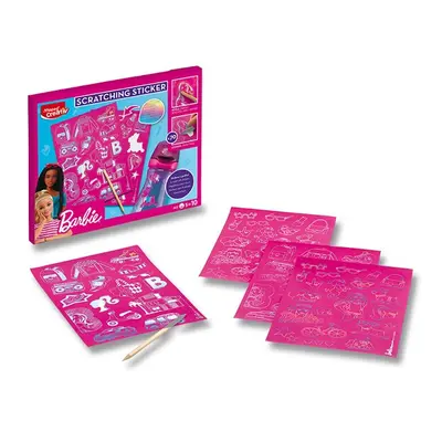 MAPED - Kreativní sada Scratching Stickers Barbie