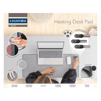 LANAFORM - Heating Desk Pad vyhřívací podložka na stůl 80x33 cm