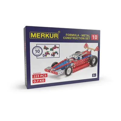 MERKUR - 010 Formule, 223 dílů, 10 modelů