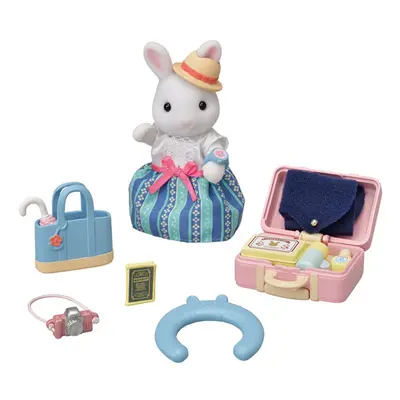 SYLVANIAN FAMILY - Mamka bílý králík a víkendový cestovní set