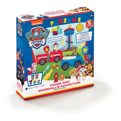 ADDO - Paw Patrol - Modelína - Dobrodružná hrací sada Chase a Marshall