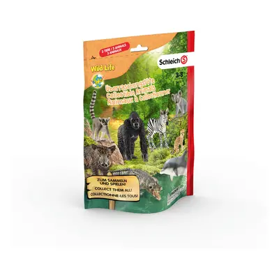 SCHLEICH - Sáček s překvapením - africká zvířátka L, série 4