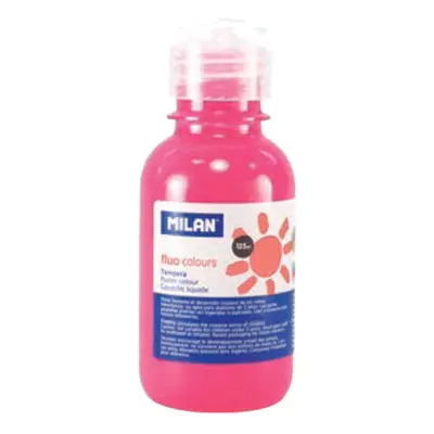 MILAN - Barva temperová 125ml Fluo - růžová