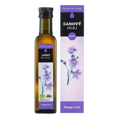 HEALTH LINK - BIO Lněný olej 250ml