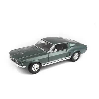 MAISTO - 1967 Ford Mustang Fastback, metal zelená, 1:18