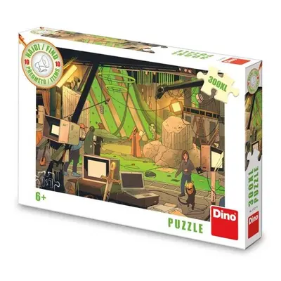 DINO - Najdi 10 Předmětů - Film 300 Xl Puzzle