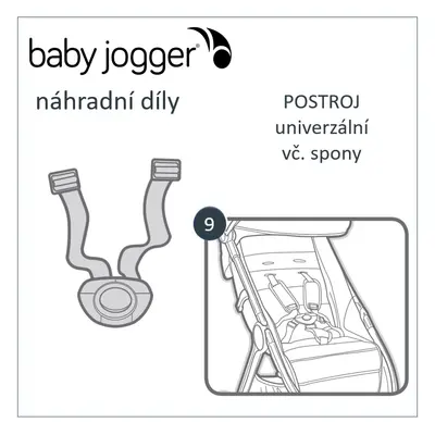 BABY JOGGER - POSTROJ univerzální vč. spony