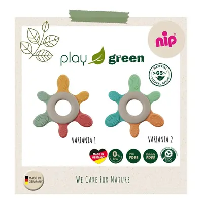 NIP - GREEN PLAY kousátko chladící kroužek, mix barev