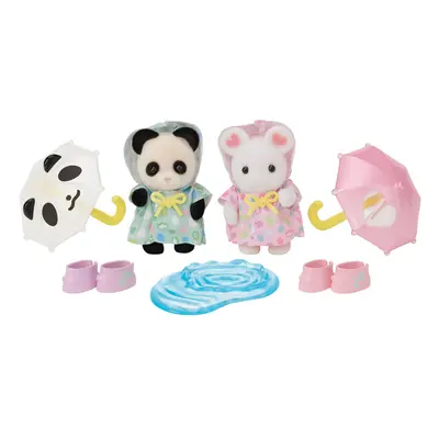 SYLVANIAN FAMILY - Procházka v dešti Baby Duo