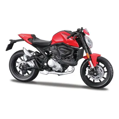 MAISTO - Motocykl, Ducati Monster, červená, 1:18