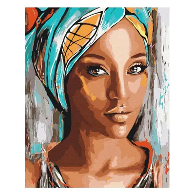 ASTRA - Malování podle čísel AFRICAN WOMAN, na rámu, 40x50cm, 801022903