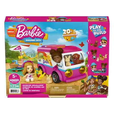 MATTEL - Mega Construx Barbie Dobrodružný Karavan Snů Dreamcamper