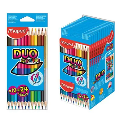 MAPED - Pastelky COLOR\'PEPS DUO 12 ks