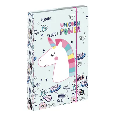 KARTON PP - Box na sešity A4 Jumbo Unicorn iconic