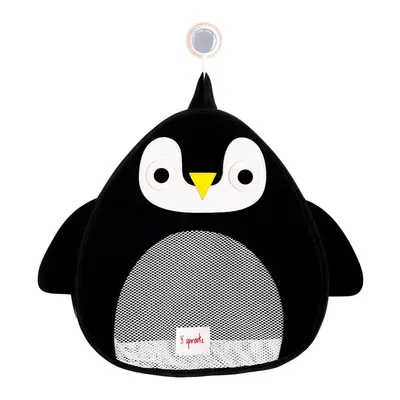 3 SPROUTS - Organizér do koupelny Penguin Black