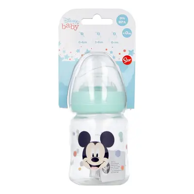 STOR - Kojenecká láhev MICKEY MOUSE, 0+, 150ml, 13001