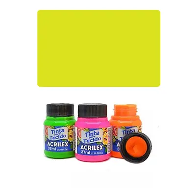 VEMA - ACR Barva na textil 37ml, Lemon Yellow / Fluorescent 102