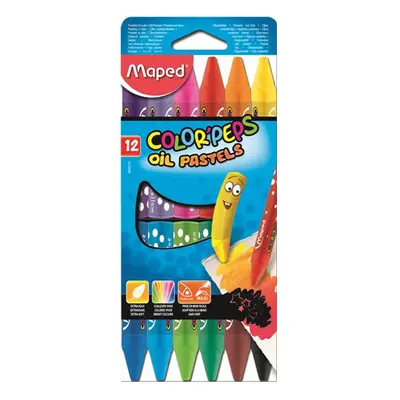 MAPED - Pastely olejové MAPED \"COLOR`PEPS\", 12 ks