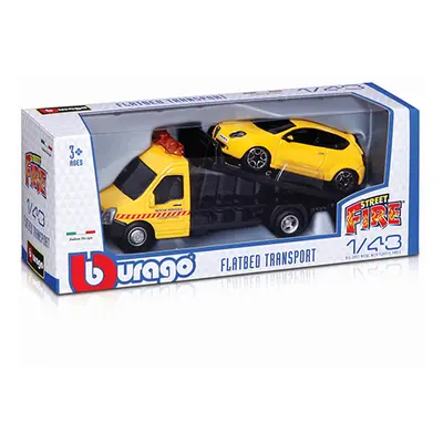 BBURAGO - 1:43 STREET FIRE FLATBED, Mix Produktů