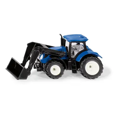 SIKU - Blister - traktor New Holland s předním nakladačem