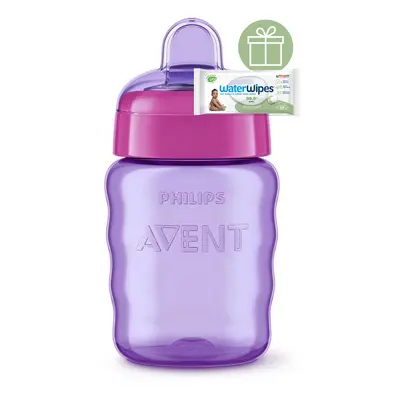 PHILIPS AVENT - Hrneček pro první doušky Classic 260 ml dívka+WW Soapberry 60ks