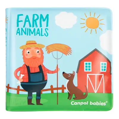 CANPOL BABIES - Knížka měkká pískací Farm Animals