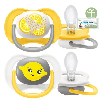 PHILIPS AVENT - Šidítko Ultra air neutral (citrus) 6-18m, 2 ks+WW Soapberry 60ks