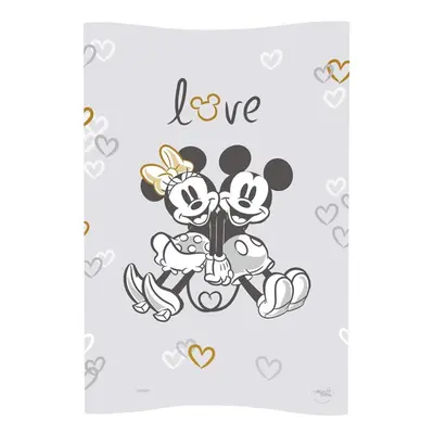 CEBA - Podložka přebalovací měkká COSY 50x70 Disney Minnie&Mickey Grey