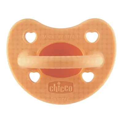 CHICCO - Dudlík Physio Luxe 2-6m orange, 1ks