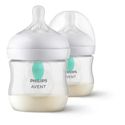 PHILIPS AVENT - Láhev Natural Response s ventilem AirFree 125 ml, 0m+, 2 ks