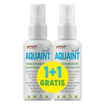 AQUAINT - 100% ekologická čistící voda 50 ml + 50 ml