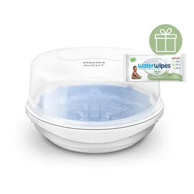 PHILIPS AVENT - Sterilizátor parný do mikrovlnky+WW Soapberry 60ks