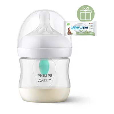 PHILIPS AVENT - Láhev Natural Response s ventilem AirFree 125 ml, 0m++WW Soapberry 60ks