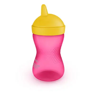 PHILIPS AVENT - Hrneček Grippy s tvrdou hubičkou 300 ml dívka