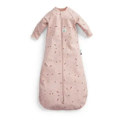 ERGOPOUCH - Pytel na spaní s rukávy organická bavlna Jersey Daisies 3-12 m, 6-10 kg, 1 tog