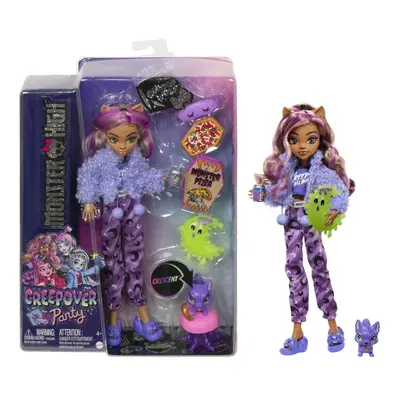 MATTEL - Monster High Creepover Party Panenka - Clawdeen