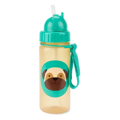 SKIP HOP - Zoo Hrnek s brčkem PP bez PVC a BPA Mopslík 12 m+