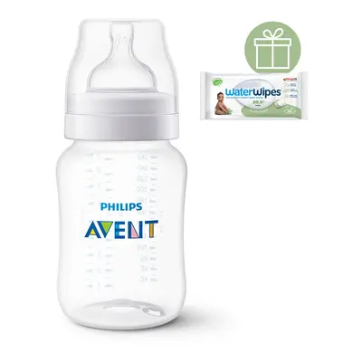 PHILIPS AVENT - Láhev Anti-colic 260ml, 1m++WW Soapberry 60ks