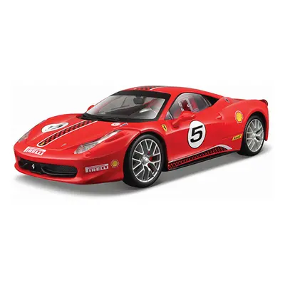 BBURAGO - 1:24 FERRARI RACING 458 CHALLENGE RED