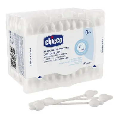 CHICCO - Tyčinky vatové anatomické 90 ks