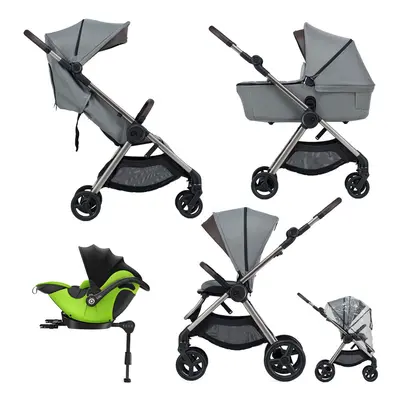 ANEX - Kočárek kombinovaný IQ Pure premium + KIDDY Evoluna i-size 2 + základna