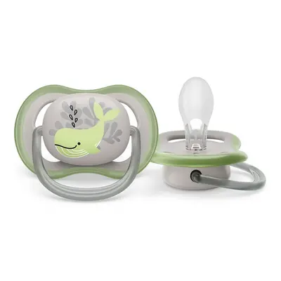 PHILIPS AVENT - Šidítko Ultra air Obrázek 6-18m velryba, 1ks