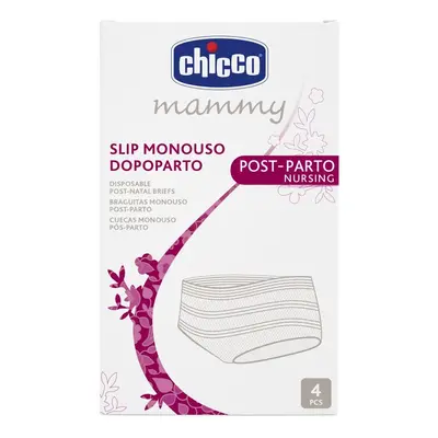 Chicco - Elastické kalhotky po porodu 4 ks v balení