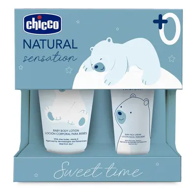 CHICCO - Set dárkový kosmetický Natural Sensation - Sweet Time 0m+