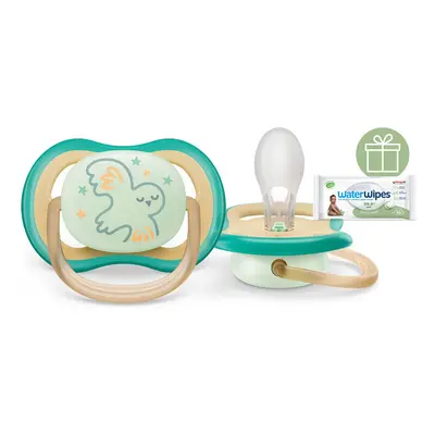 PHILIPS AVENT - Šidítko Ultra air noční 0-6m, 1ks+WW Soapberry 60ks