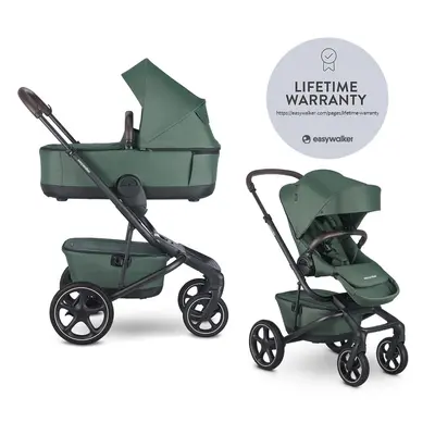 EASYWALKER - Kočárek kombinovaný Jimmey 2v1 Pine Green LITE RWS